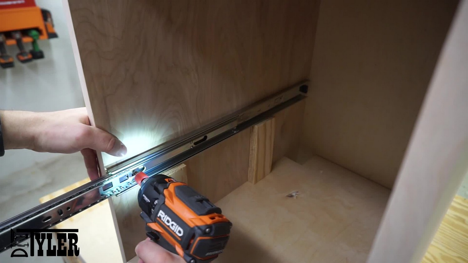 Installing Drawer Slides