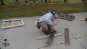 removing nails from wood board